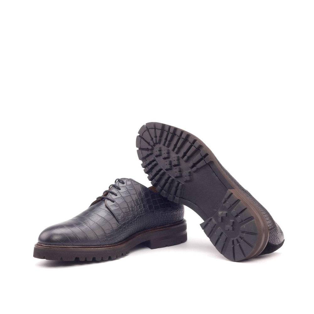 Men's Derby Shoes Leather Black 2987 2- MERRIMIUM