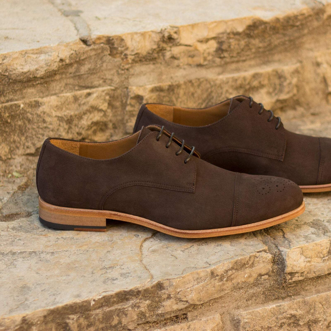 Men's Derby Shoes Leather Brown 2083 1- MERRIMIUM--GID-1368-2083