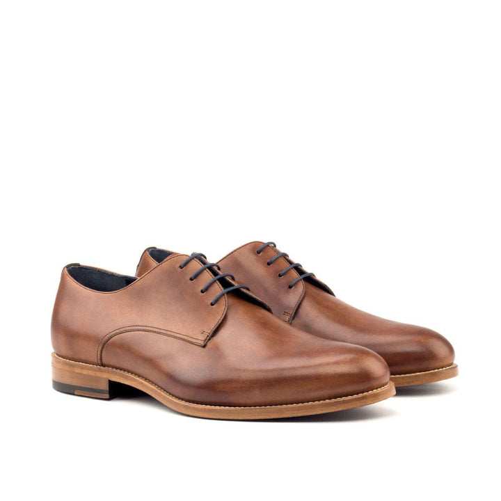 Men's Derby Shoes Leather Brown 2717 3- MERRIMIUM