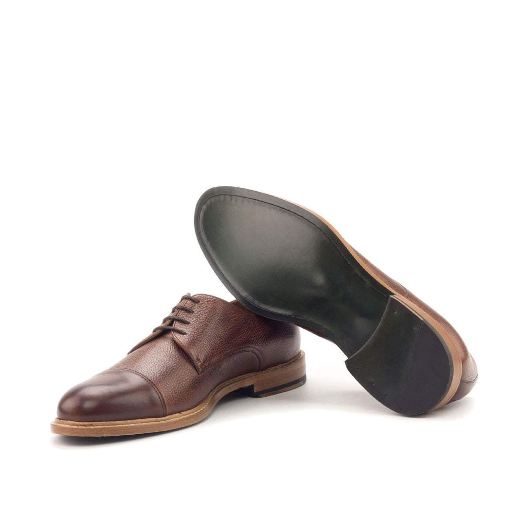 Men's Derby Shoes Leather Brown 2888 5- MERRIMIUM