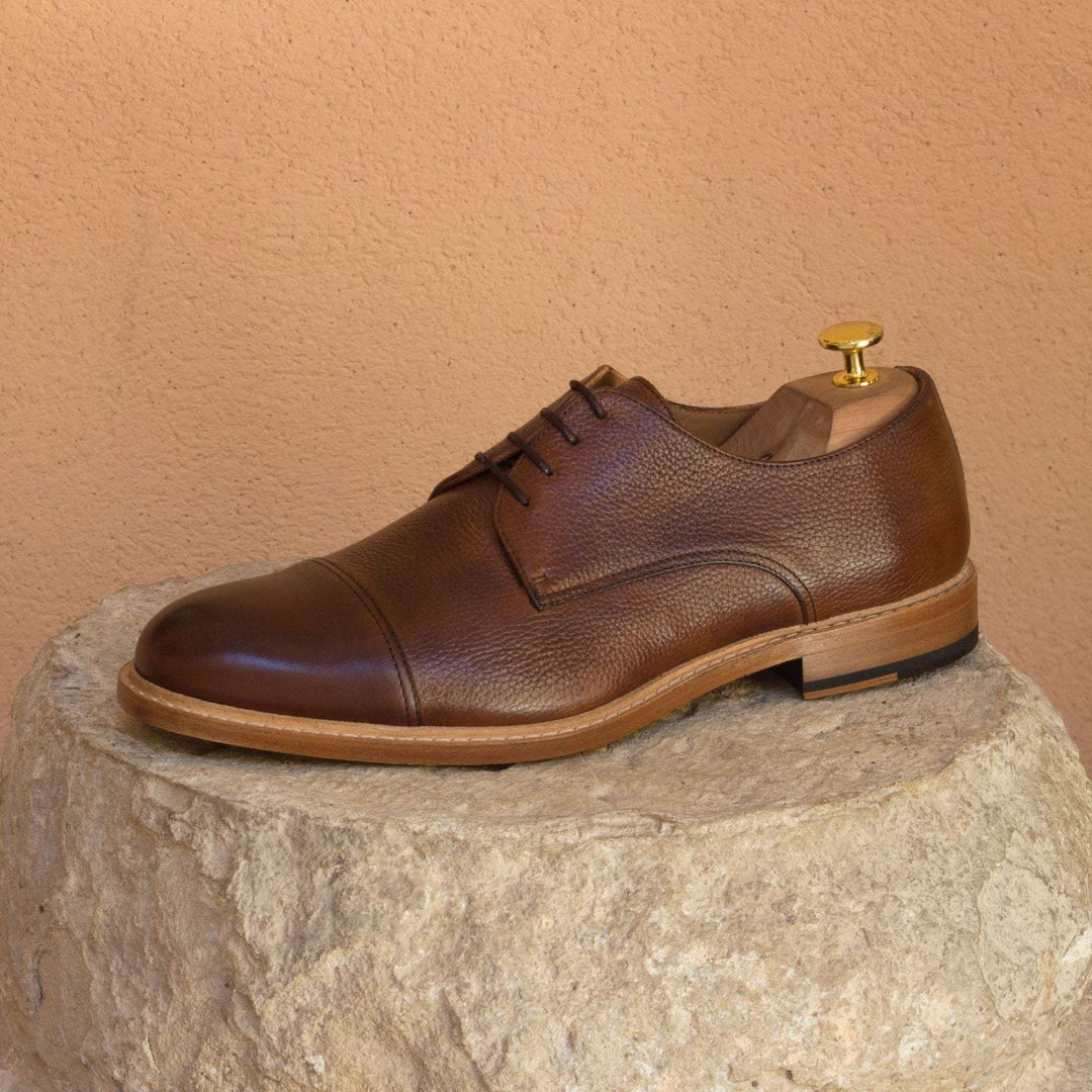 Men's Derby Shoes Leather Brown 2888 1- MERRIMIUM--GID-1368-2888