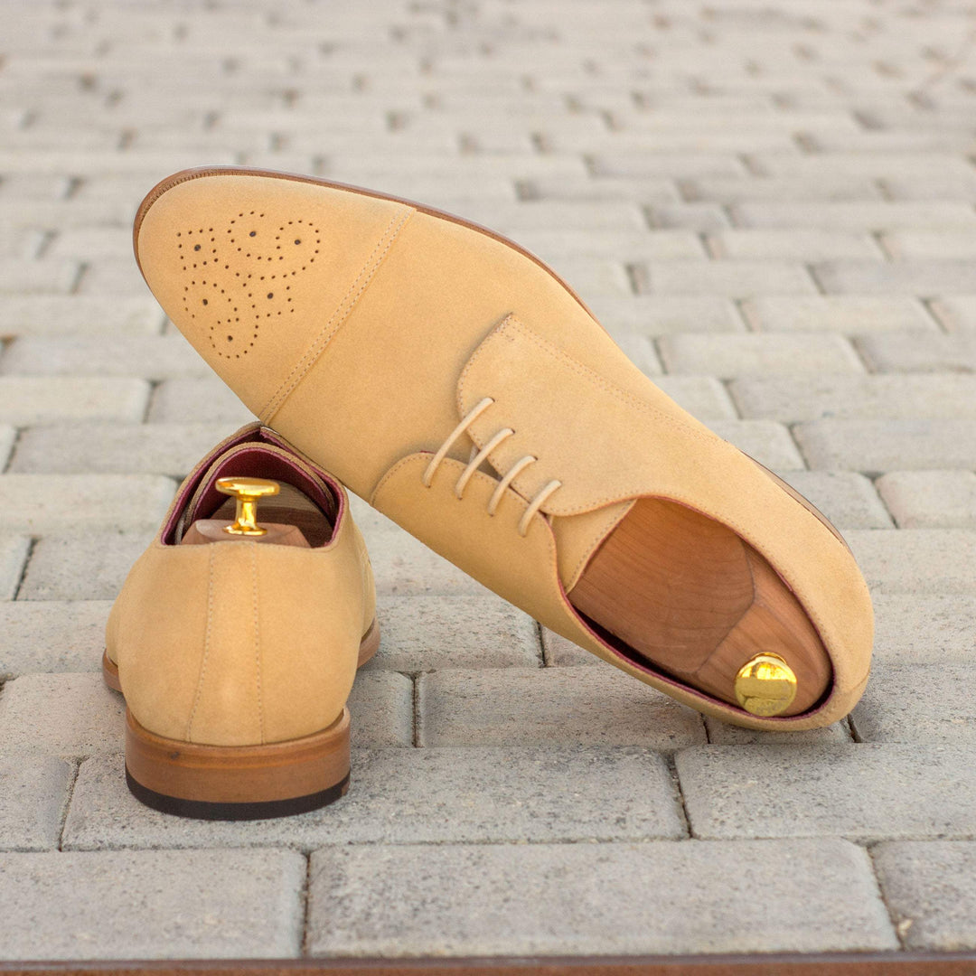 Men's Derby Shoes Leather Brown 3491 1- MERRIMIUM--GID-1368-3491