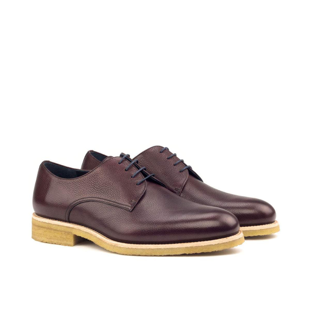 Men's Derby Shoes Leather Burgundy 2617 3- MERRIMIUM