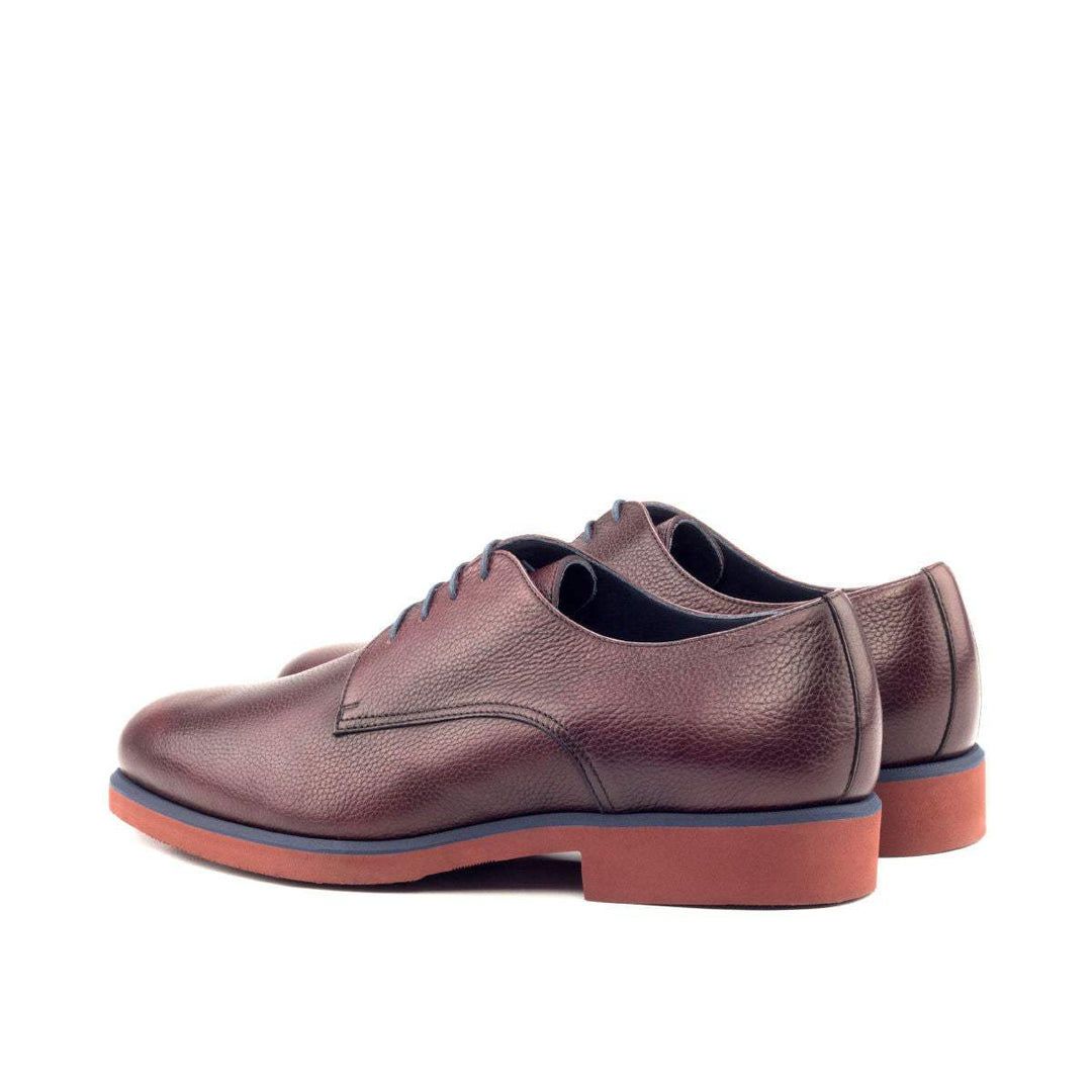 Men's Derby Shoes Leather Burgundy 2719 4- MERRIMIUM