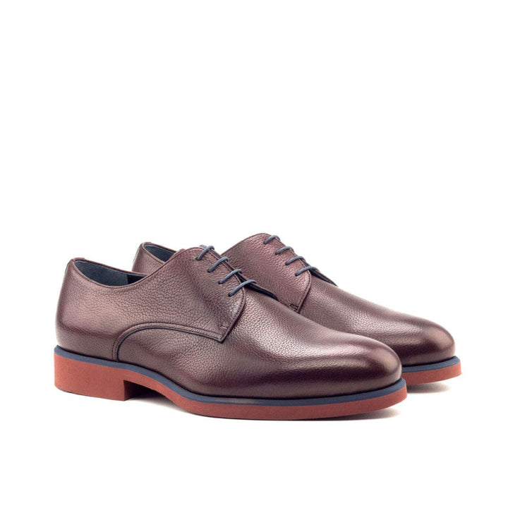 Men's Derby Shoes Leather Burgundy 2719 3- MERRIMIUM