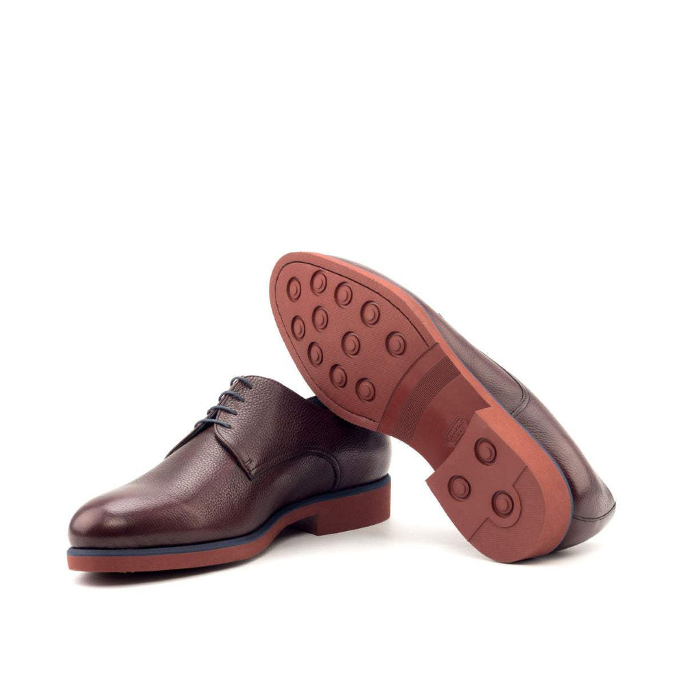 Men's Derby Shoes Leather Burgundy 2719 2- MERRIMIUM
