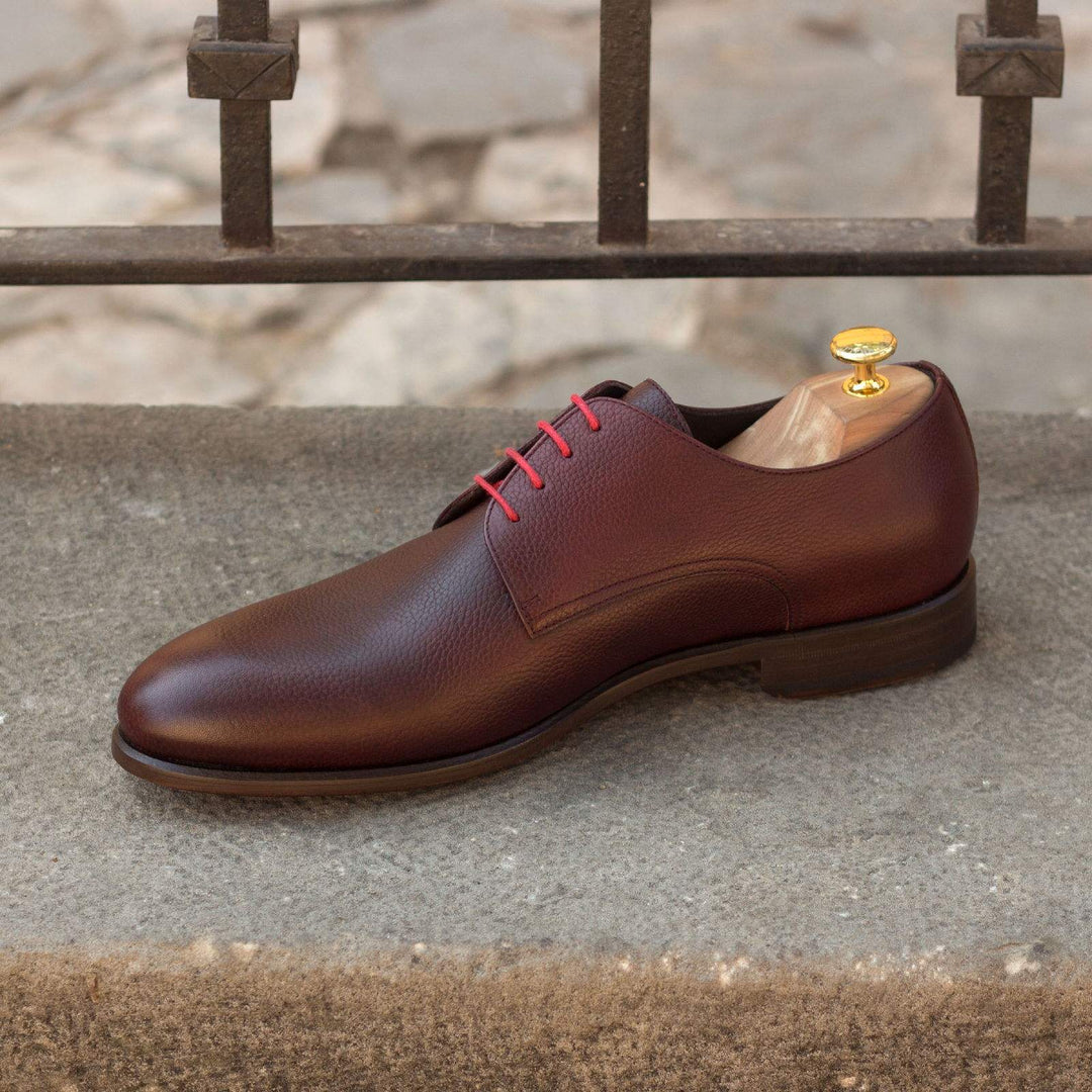 Men's Derby Shoes Leather Burgundy 2950 1- MERRIMIUM--GID-1368-2950
