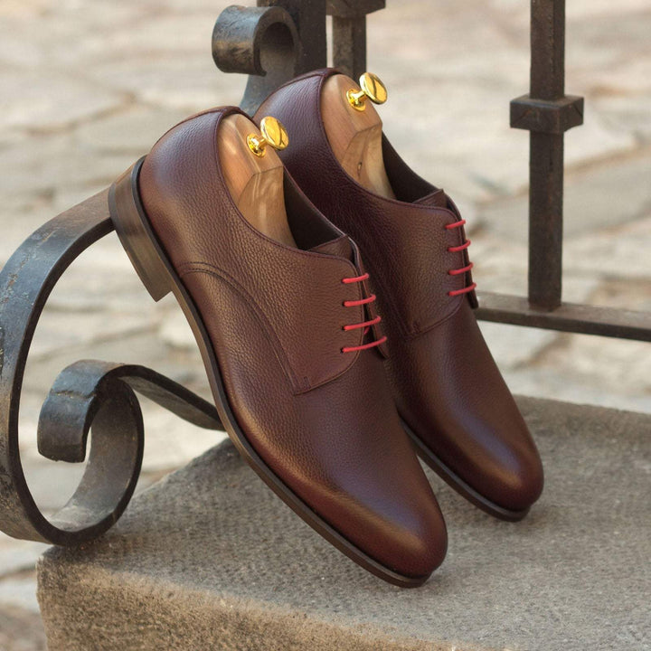 Men's Derby Shoes Leather Burgundy 2950 4- MERRIMIUM