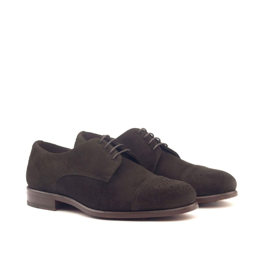 Men's Derby Shoes Leather Dark Brown 2819 3- MERRIMIUM