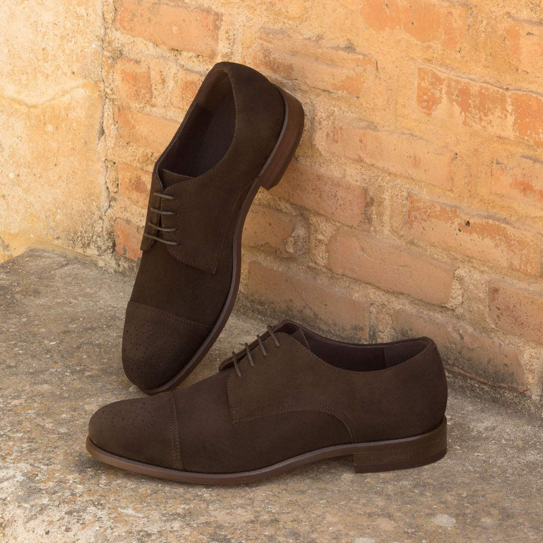 Men's Derby Shoes Leather Dark Brown 2819 1- MERRIMIUM--GID-1368-2819