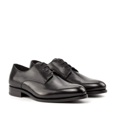 Men's Derby Shoes Leather Goodyear Welt Black 5000 3- MERRIMIUM