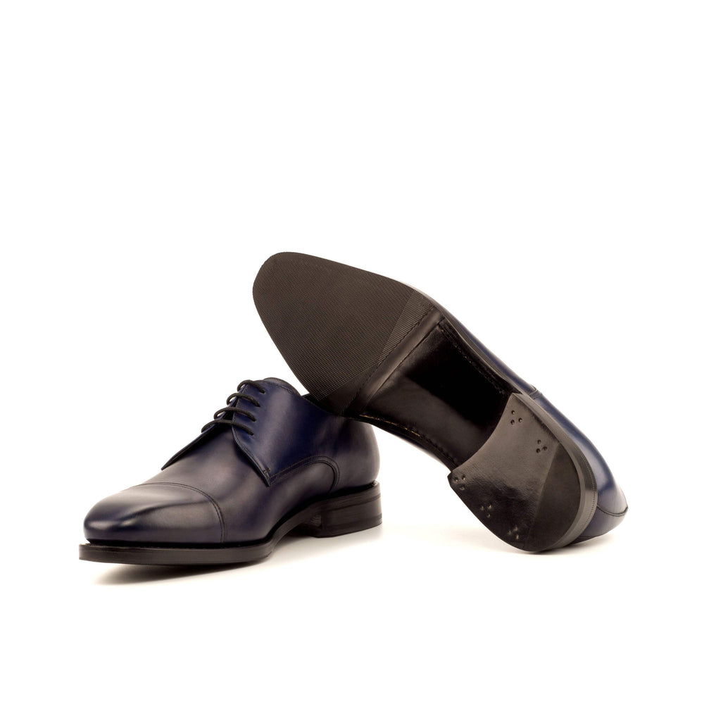 Men's Derby Shoes Leather Goodyear Welt Blue 3897 2- MERRIMIUM