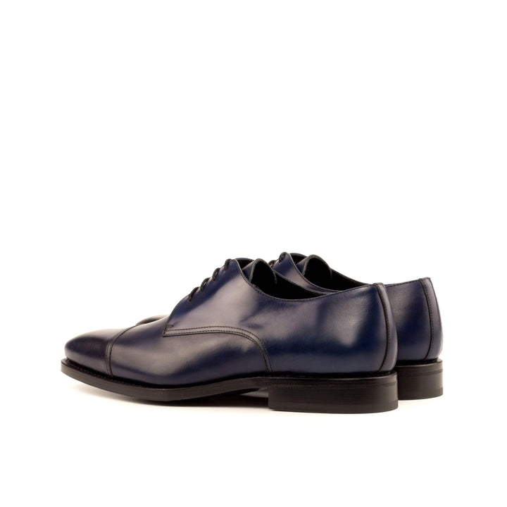 Men's Derby Shoes Leather Goodyear Welt Blue 3897 4- MERRIMIUM