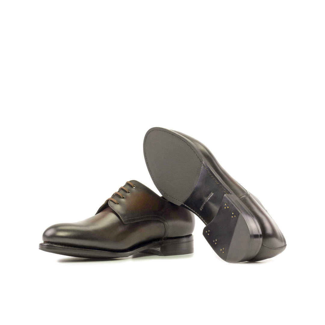 Men's Derby Shoes Leather Goodyear Welt Dark Brown 5542 3- MERRIMIUM