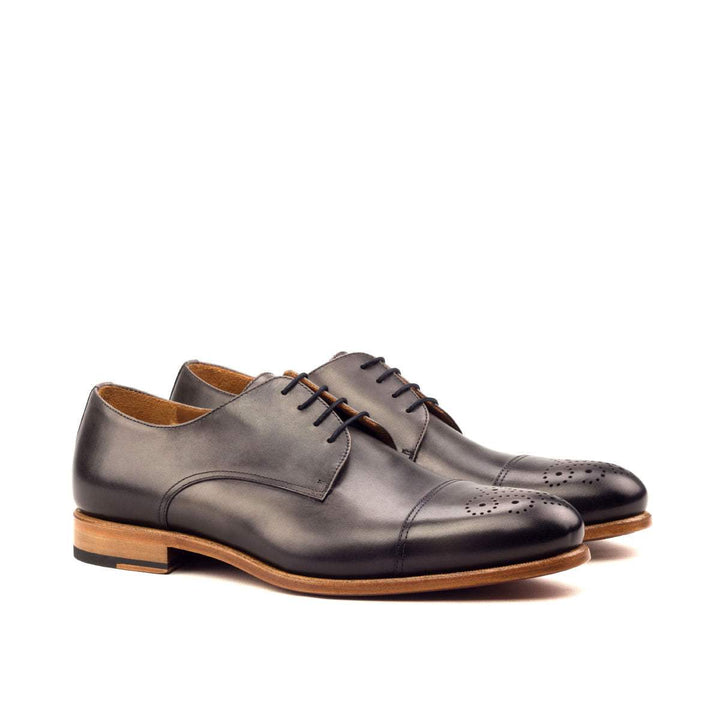 Men's Derby Shoes Leather Grey 2571 3- MERRIMIUM