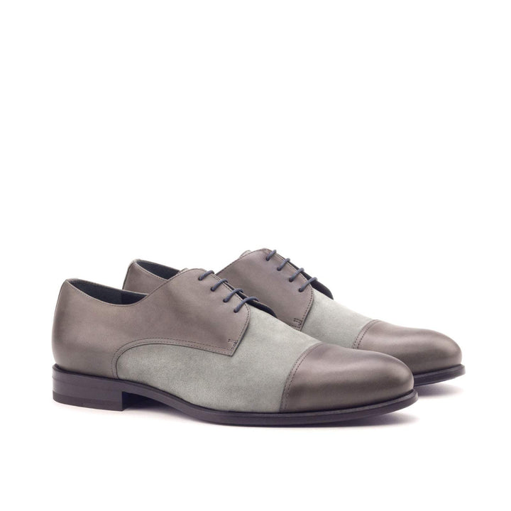 Men's Derby Shoes Leather Grey 2969 3- MERRIMIUM