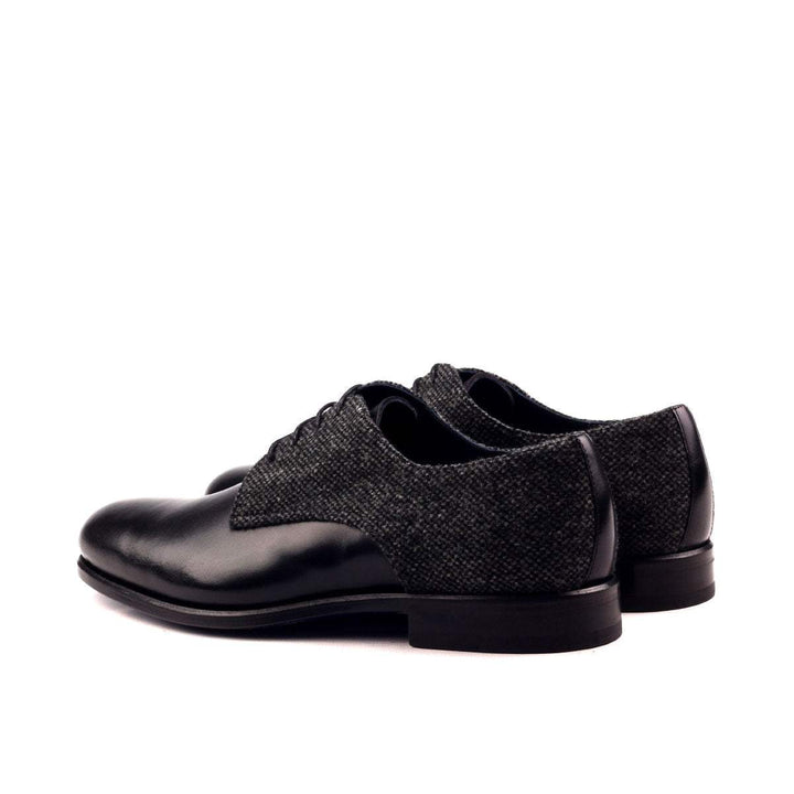 Men's Derby Shoes Leather Grey Black 2534 4- MERRIMIUM