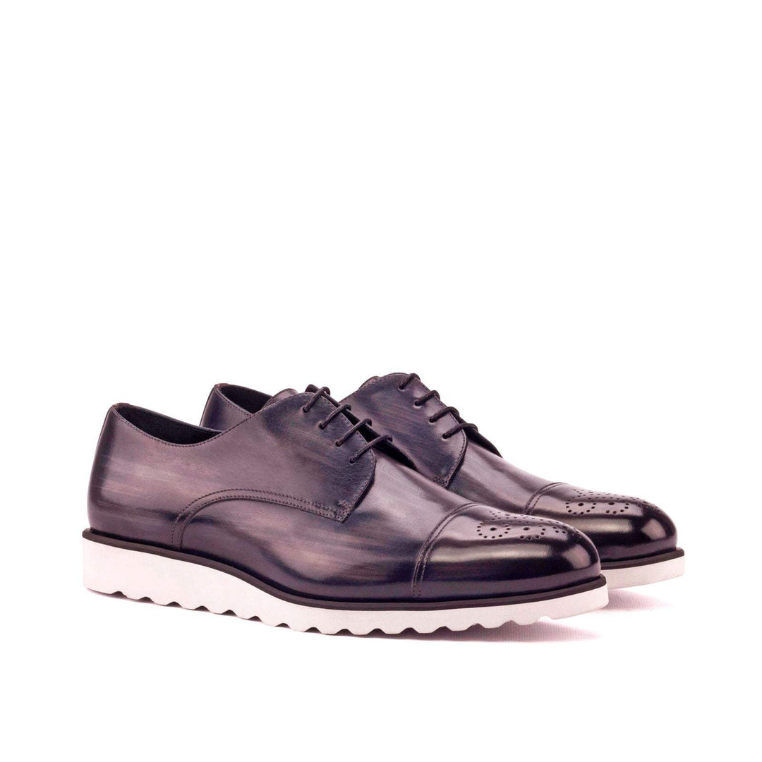 Men's Derby Shoes Patina Grey Red 3336 3- MERRIMIUM
