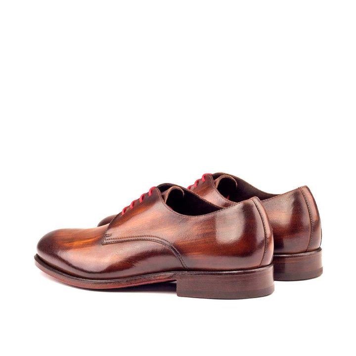 Men's Derby Shoes Patina Leather Dark Brown 2659 4- MERRIMIUM