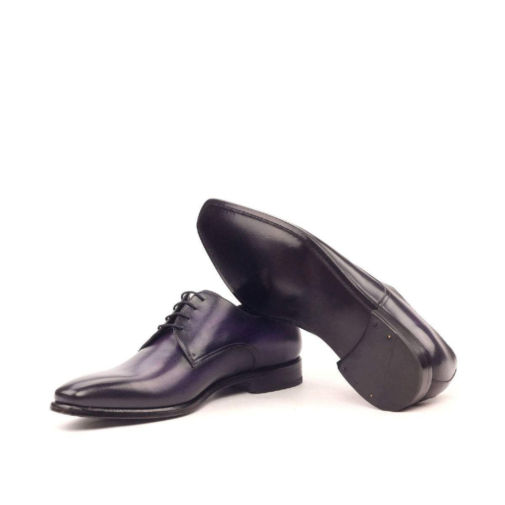 Men's Derby Shoes Patina Leather Violet 2432 2- MERRIMIUM