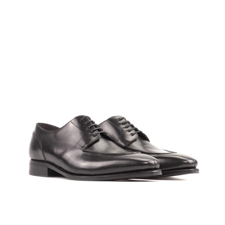 Men's Derby Split Toe Shoes Leather Goodyear Welt Black 5509 6- MERRIMIUM