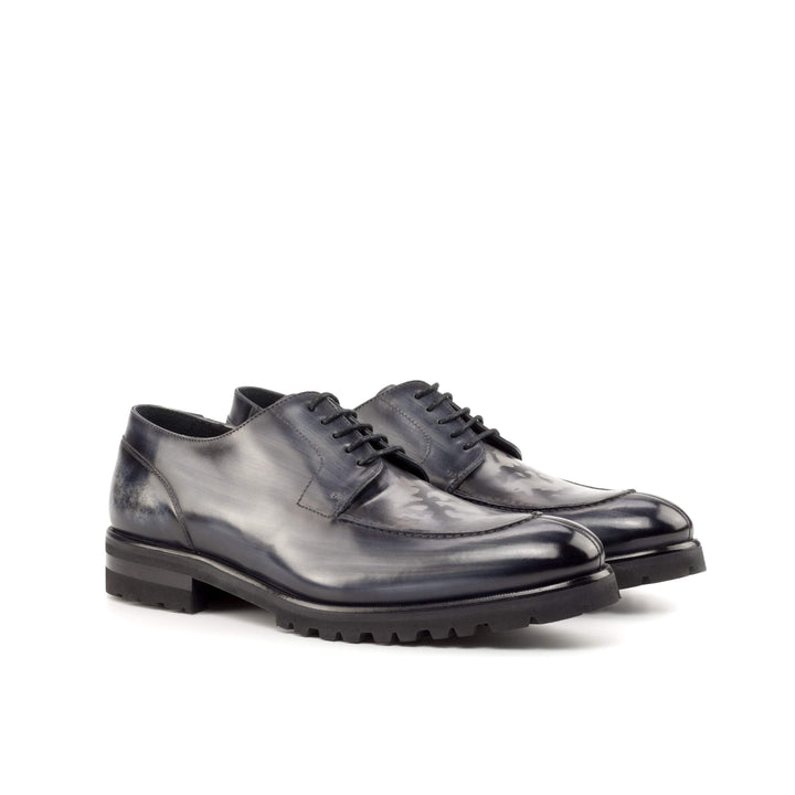 Men's Derby Split Toe Shoes Patina Grey 4834 3- MERRIMIUM