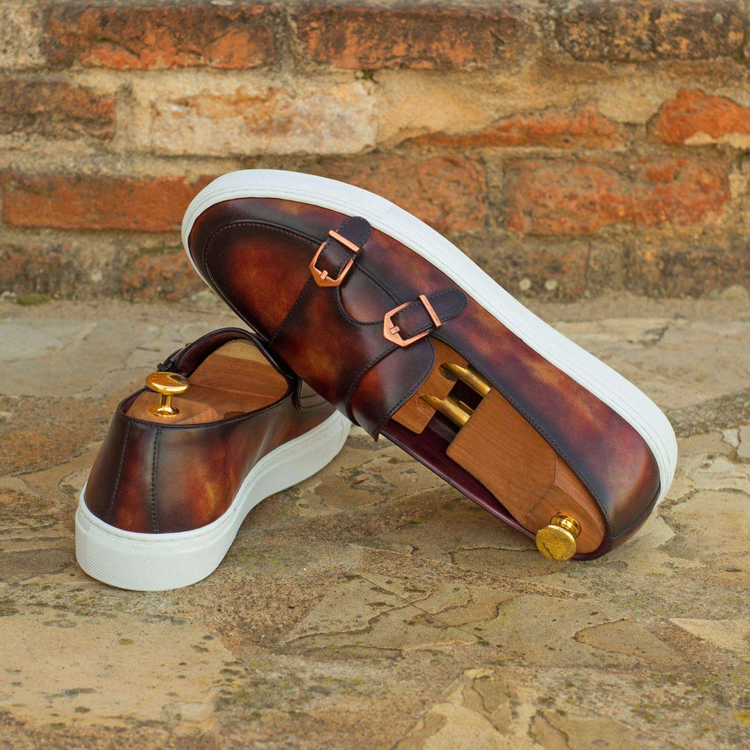 Men's Double Monk Sneakers Patina 4034 1- MERRIMIUM--GID-2554-4034