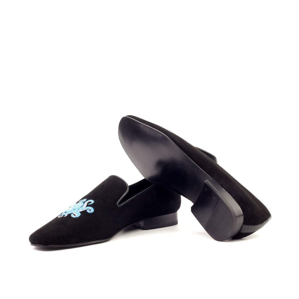 Men's Drake Shoes Leather Black 2697 2- MERRIMIUM