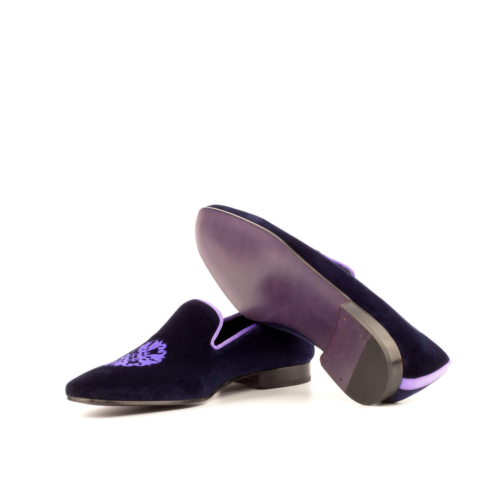 Men's Drake Shoes Leather Violet 3915 2- MERRIMIUM