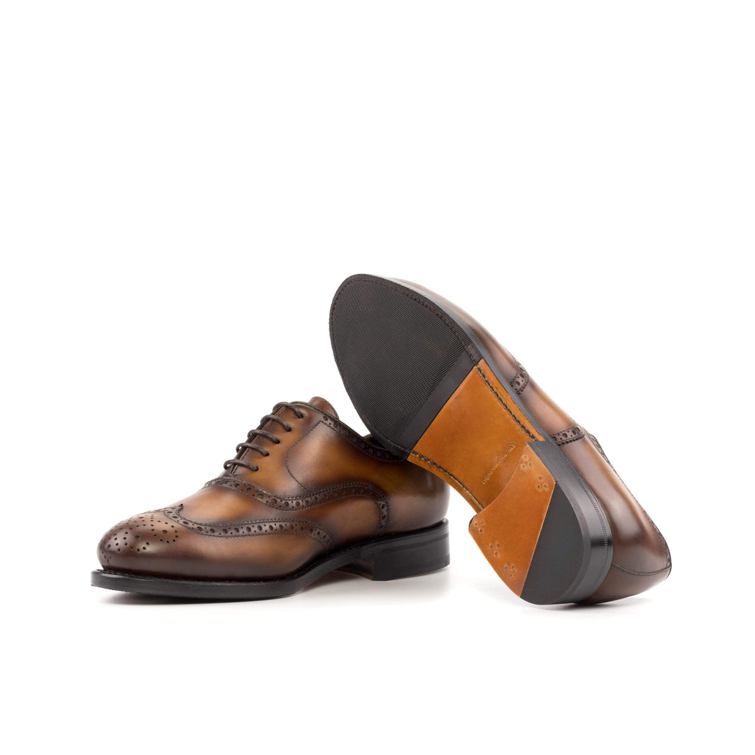 Men's Full Brogue Shoes Leather Goodyear Welt 5288 3- MERRIMIUM