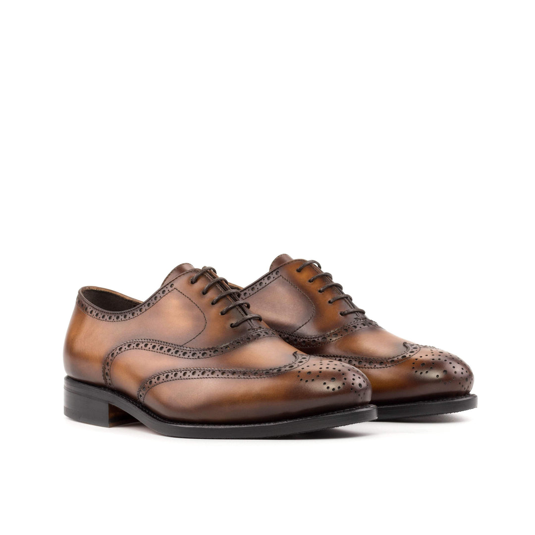 Men's Full Brogue Shoes Leather Goodyear Welt 5288 6- MERRIMIUM