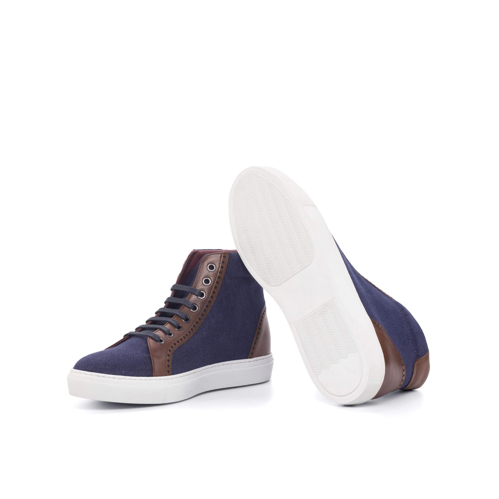 Men's High Kick Sneakers Blue 4584 2- MERRIMIUM