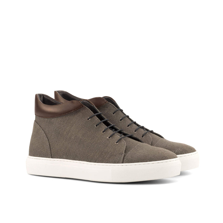 Men's High Top Sneakers Grey 4225 3- MERRIMIUM