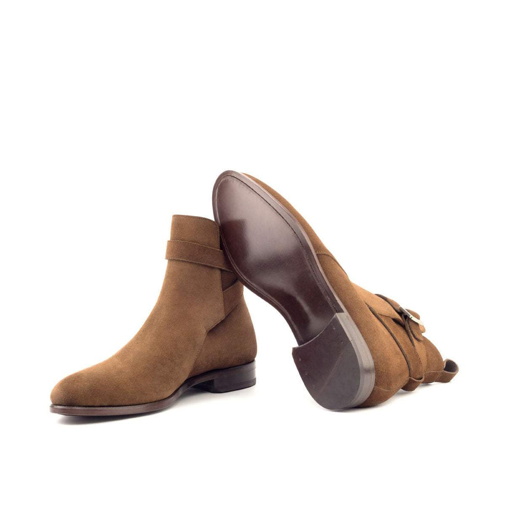 Men's Jodhpur Boots Leather Brown 2732 2- MERRIMIUM