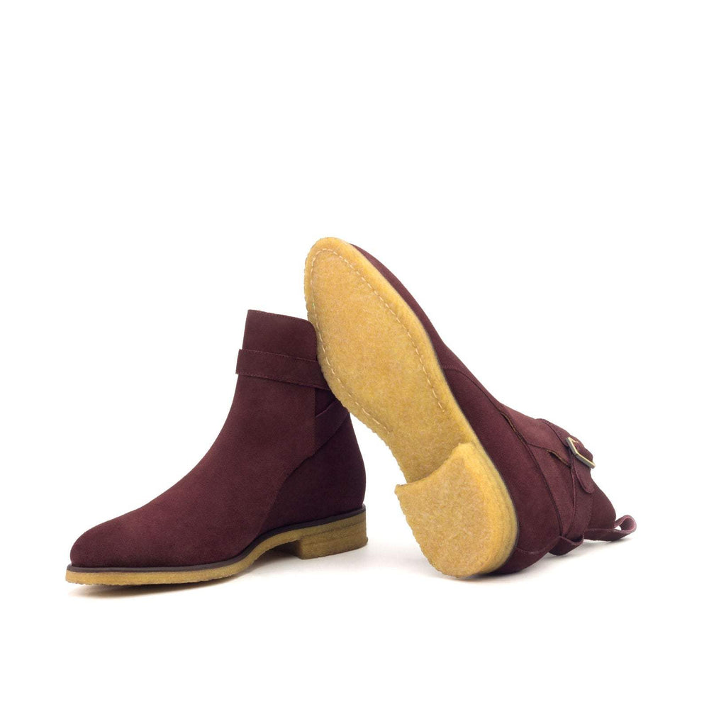 Men's Jodhpur Boots Leather Burgundy 2970 2- MERRIMIUM
