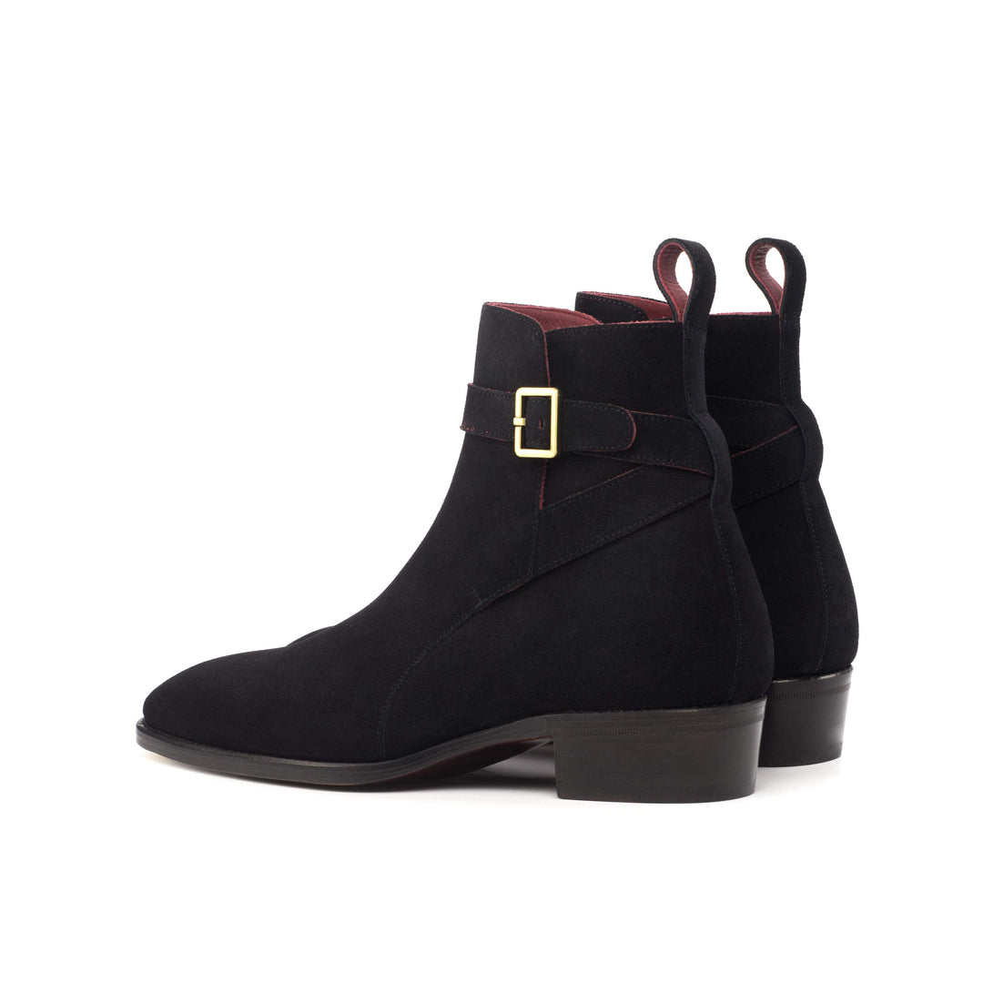 Men's Jodhpur Boots Leather Goodyear Welt Black 4587 4- MERRIMIUM
