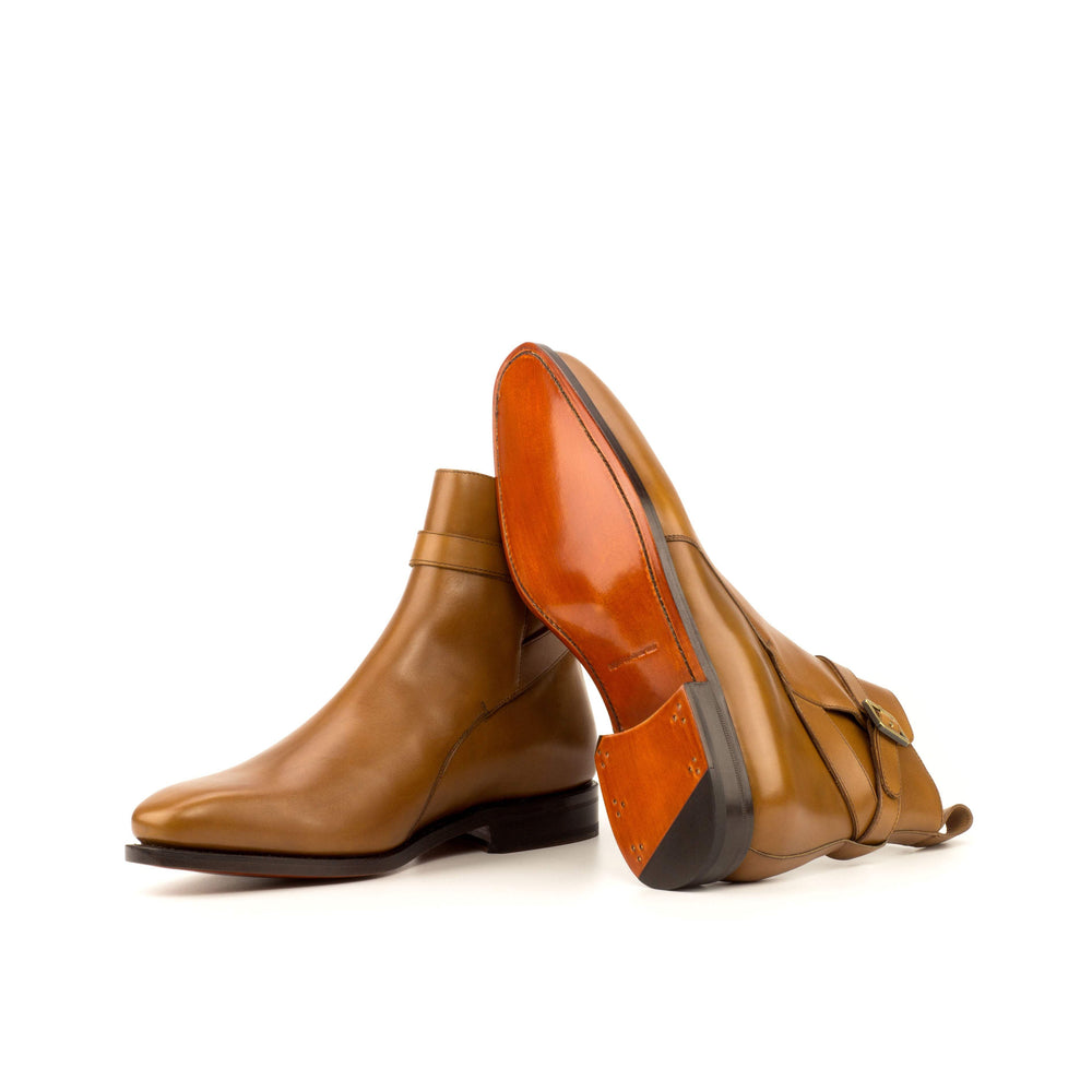 Men's Jodhpur Boots Leather Goodyear Welt Brown 3737 2- MERRIMIUM