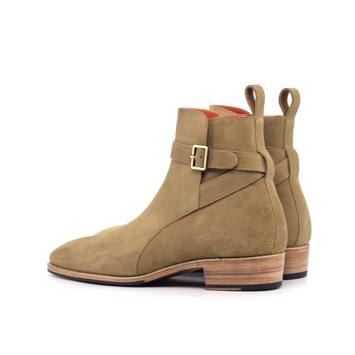 Men's Jodhpur Boots Leather Goodyear Welt Brown 4588 4- MERRIMIUM