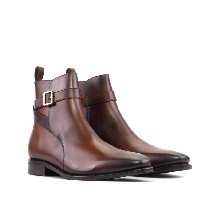 Men's Jodhpur Boots Leather Goodyear Welt Brown 5585 6- MERRIMIUM