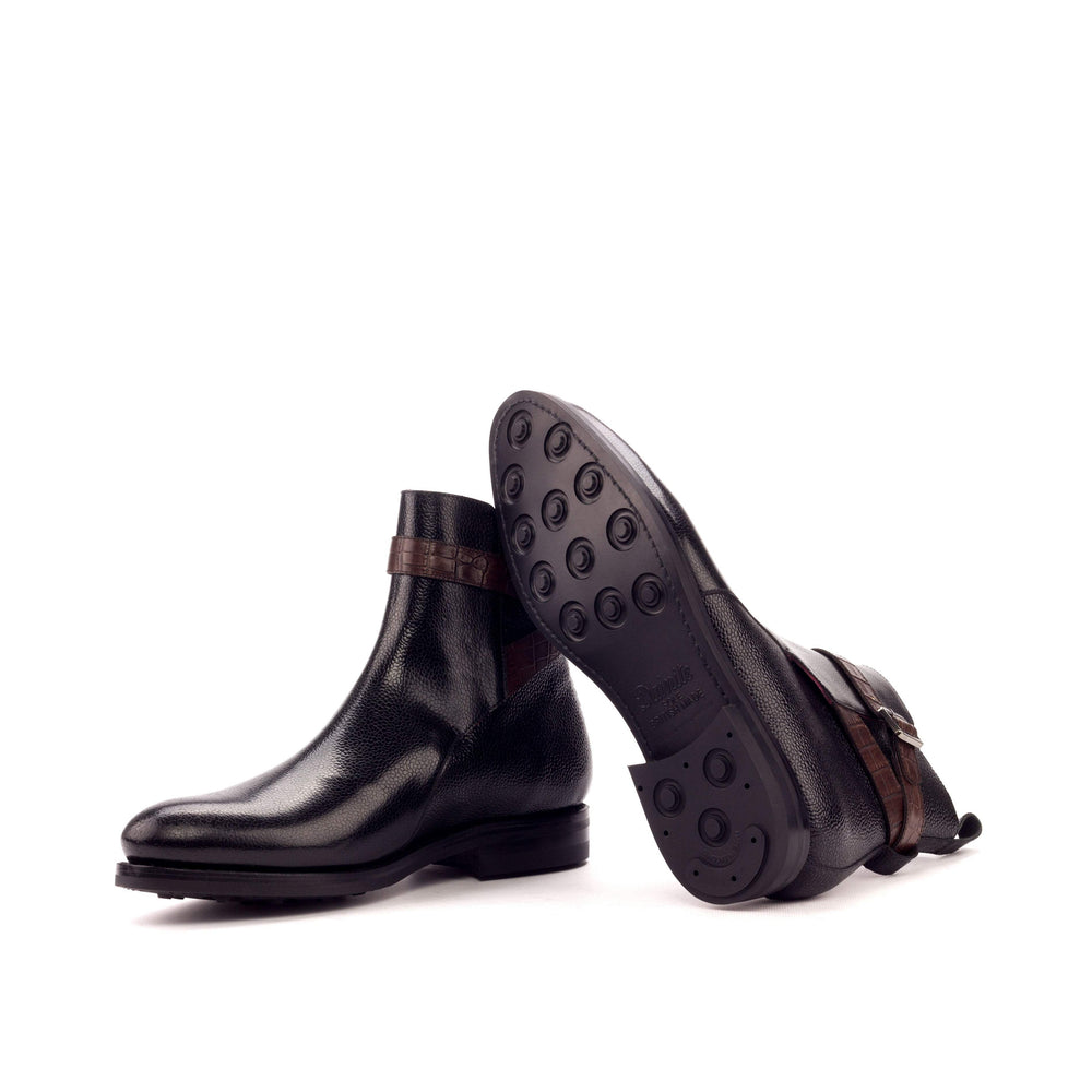 Men's Jodhpur Boots Leather Goodyear Welt Brown Black 3277 2- MERRIMIUM