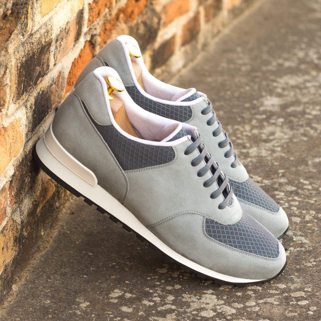 Men's Jogger Sneakers Leather Grey 4550 1- MERRIMIUM--GID-3309-4550