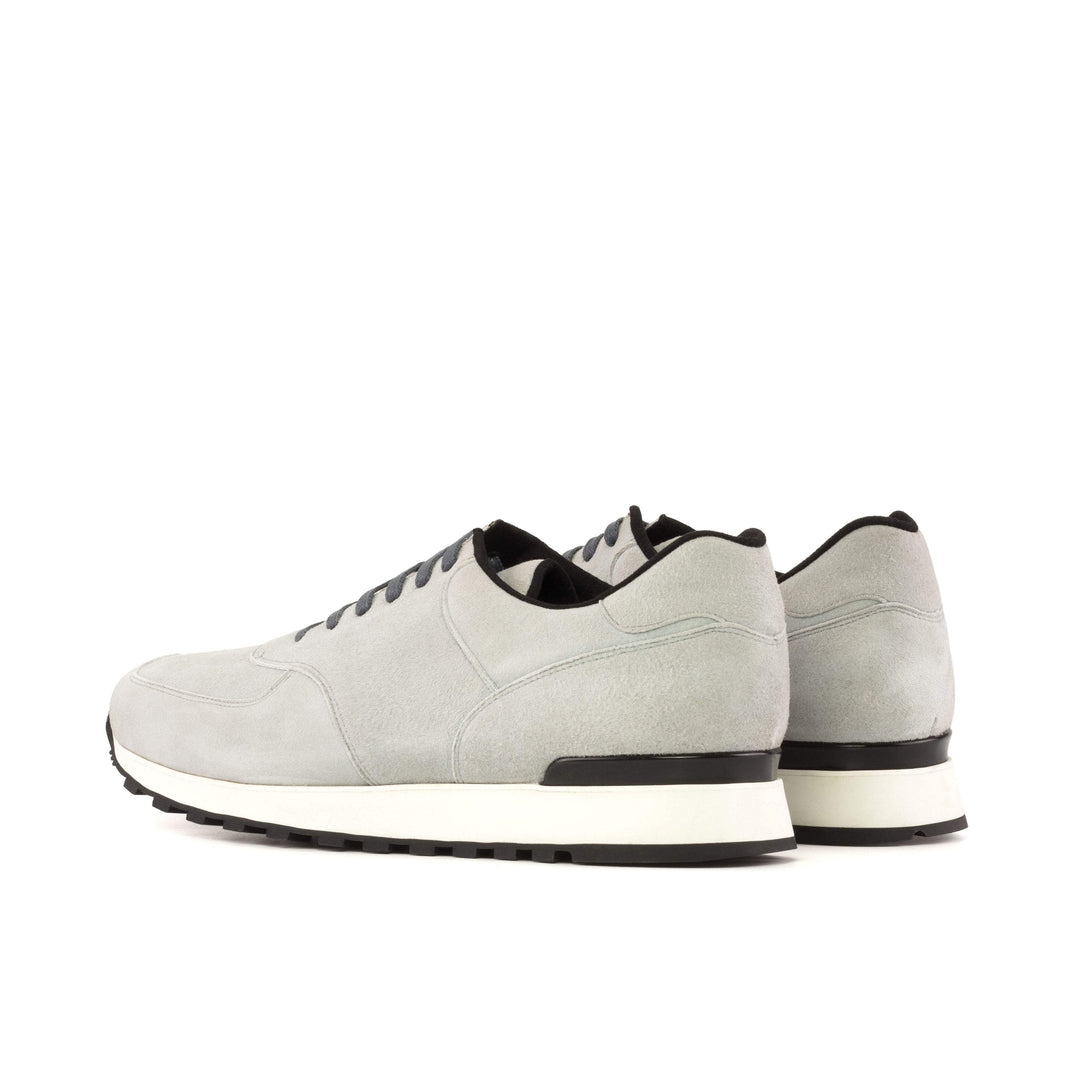 Men's Jogger Sneakers Leather Grey 5481 4- MERRIMIUM