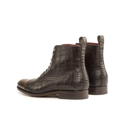 Men's Jumper Boots Leather Brown Dark Brown 5126 4- MERRIMIUM