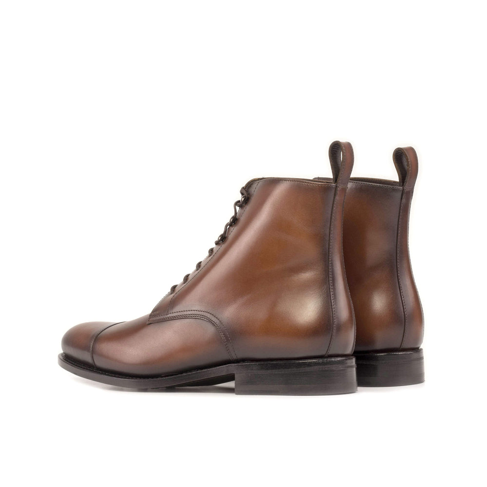 Men's Jumper Boots Leather Goodyear Welt Brown 5553 2- MERRIMIUM
