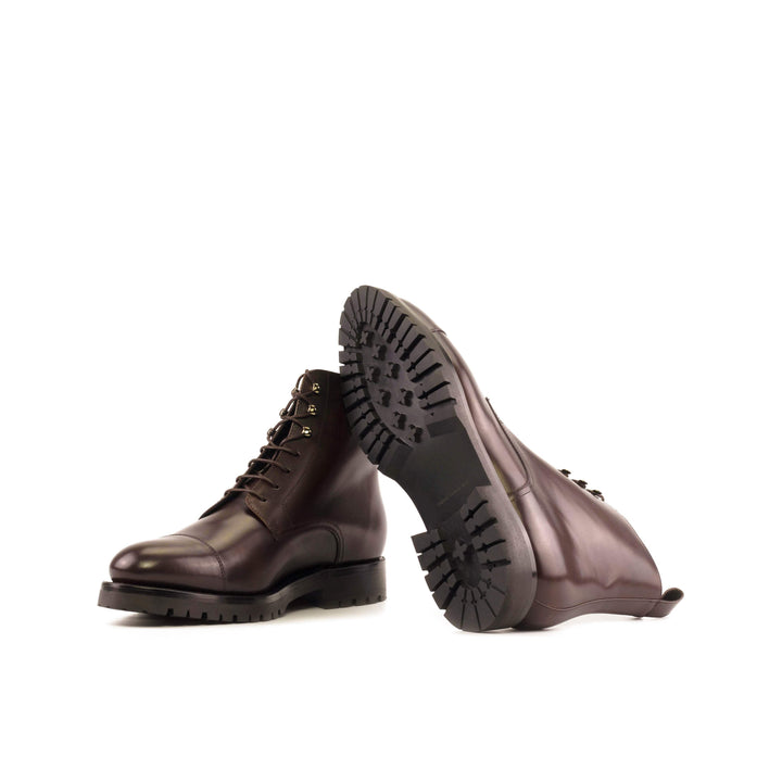Men's Jumper Boots Leather Goodyear Welt Dark Brown 5578 3- MERRIMIUM