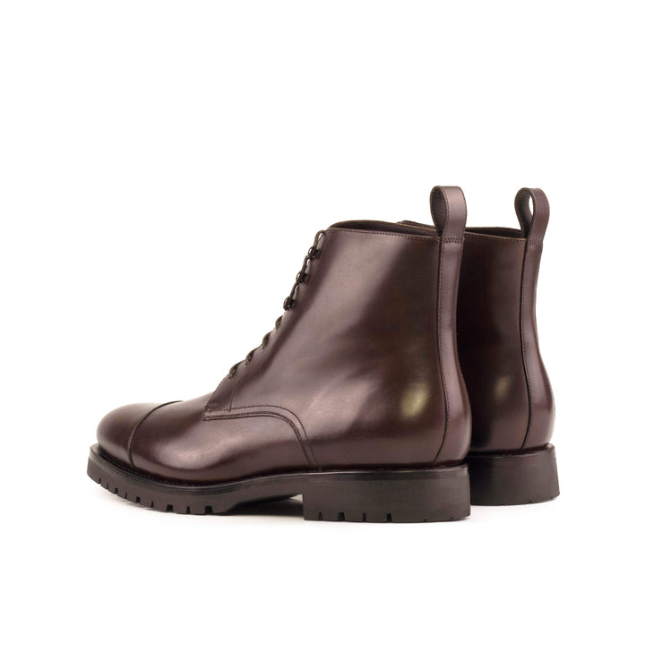 Men's Jumper Boots Leather Goodyear Welt Dark Brown 5578 4- MERRIMIUM