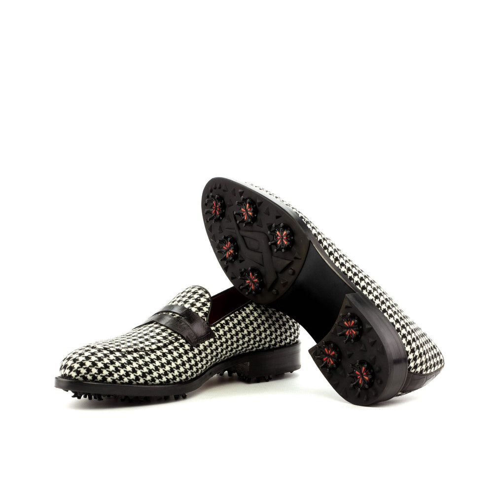 Men's Loafer Golf Shoes Leather Black 3625 2- MERRIMIUM
