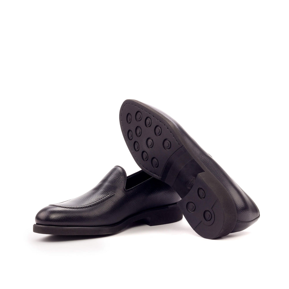 Men's Loafer Shoes Leather Black 3418 2- MERRIMIUM