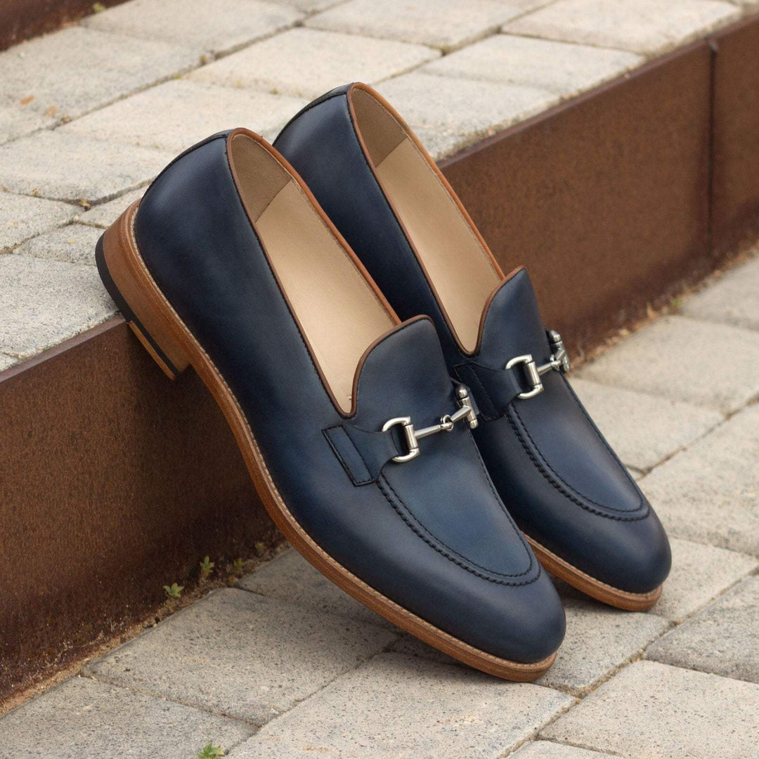 Men's Loafer Shoes Leather Black Brown 2974 1- MERRIMIUM--GID-1370-2974