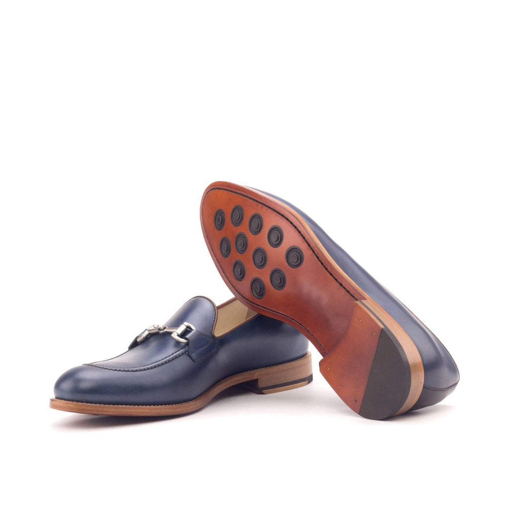 Men's Loafer Shoes Leather Black Brown 2974 2- MERRIMIUM